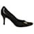 Bottega Veneta zapatos negros con punta, intrecciato Cuero  ref.572555