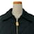 *CHANEL Long Blouson Quilted Polyester Black # 40 Coco Mark Button Coat  ref.572569