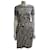 Diane Von Furstenberg Robe portefeuille en soie DvF Zoe Multicolore  ref.572600