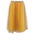 Falda de malla amarillo coral de Maison Scotch & Soda