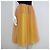 Falda de malla amarillo coral de Maison Scotch & Soda - vista 3
