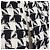 New York industrie Blazer Houndstooth de algodão em preto e branco S - vista 10