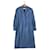 Christian Dior Dresses Blue Rayon Mohair  ref.572663