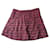 ISABEL MARANT ETOILE Mini jupe soie T0 NEUVE Rouge  ref.572674
