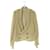*Balmain Size: 46 Silver button jacket (Beige) [Men] Cotton  ref.572708