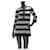 Vestido Casual Chanel Túnica Listrada de Seda Multicor  ref.572901