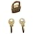 hermès padlock in golden steel for kelly birkin victoria bag NEW Gold hardware  ref.573032