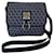 Yves Saint Laurent Handbags Beige Navy blue Leather Cloth  ref.573083