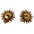 Yves Saint Laurent Earrings Gold hardware Metal  ref.573196