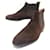 Autre Marque CROCKETT & JONES CHELSEA SHOES 8831 9.5E 43.5 Brown suede ankle boots  ref.574210
