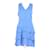 Michael Kors robe Blue Silk  ref.574498