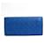 Bottega Veneta Intrecciato Blue Leather  ref.574596