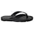 Sandálias flip flop Vince Olexa em couro preto  ref.574619