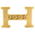 Hermès NEW HERMES H CUSTOMER BELT BUCKLE 32 MM METAL GOLDEN BUCKLE BELT  ref.574776