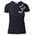 Camiseta bordada Prada em algodão azul marinho  ref.575180
