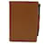 Hermès agenda cover Brown Leather  ref.576070