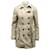 Burberry Britt Trench Coat in Beige Cotton  ref.576200
