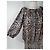 Autre Marque Rika Holly Kleid Leopardenmuster Polyester M Mehrfarben Leopardenprint - Ansicht 2