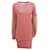 Patrizia Pepe knitted dress in powder pink M Polyester Wool Viscose Polyamide  ref.576400