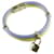 *LOUIS VUITTON Louis Vuitton lined roll cable bracelet Purple Yellow  ref.576477