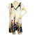 DVF Diane Von Furstenberg Dagny Mini vestido plisado multicolor Flutter tamaño 4 Poliéster  ref.576573