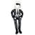 Autre Marque Sephora Karl Lagerfeld Puppe Schwarz Kunstleder  ref.576580