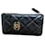 Chanel 19 card wallet purse Black Leather  ref.576737