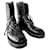 Chanel Botas de tornozelo Preto Pele de cordeiro  ref.576829