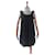 Vestido de seda Balona Designers Remix Negro