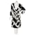 Diane Von Furstenberg Robes Soie Noir Blanc  ref.576968