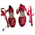 Louis Vuitton Espadrilles Red Cloth  ref.576976