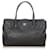 2000's Chanel Executive Cerf Leather Tote Bag Black  ref.577005