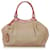 Gucci Brown Diamante Sukey Canvas Tote Bag Pink Beige Leather Cloth Pony-style calfskin Cloth  ref.577250