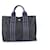 Hermès Stripe Charcoal Fourre Tout 0H31H  ref.577354