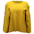 Stella Mc Cartney Top con hombros descubiertos Stella McCartney en viscosa amarillo mostaza Fibra de celulosa  ref.577450