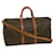 Louis Vuitton Keepall Bandouliere 50 Brown Cloth  ref.577481