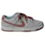 Nike Dunk Low Retro Premium „Fossil Rose“ Sneakers aus mehrfarbigem Wildleder Mehrfarben Schweden  ref.577507