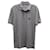 Dolce & Gabbana Klassisches Poloshirt aus grauer Baumwolle  ref.577569