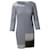 Missoni Knitted Asymmetric Pattern Dress in Blue Rayon Cellulose fibre  ref.577683
