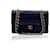Chanel Vintage Black Quilted Timeless Classic 2.55 Bag lined Flap Leather  ref.577868