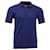 Prada Pique Polo Shirt in Blue Cotton  ref.577892