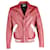 Saint Laurent Teddy Western Jacket in Red Lambskin Leather  ref.578031