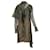 Petar Petrov Draped Metallic Fil Coupe Chiffon Dress in Black Cupro Cellulose fibre  ref.578108