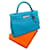 Kelly Hermès Hermes Tasche Blau