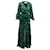 Autre Marque Caroline Constas Olivia Gown in Green Silk  ref.578242