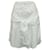 T by Alexander Wang Shirt Sleeve Tie Button Skirt in White Cotton   ref.578265