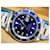 ROLEX Submariner date blue( VIOLET) réf.16613 E series Mens Steel  ref.578328