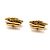 Timeless Gemelli classici senza tempo trapuntati CC Chanel in oro D'oro - vista 6