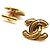 Timeless Gemelli classici senza tempo trapuntati CC Chanel in oro D'oro - vista 8