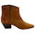 Isabel Marant Dacken Ankle Boots in Brown Suede Nubuck  ref.578573